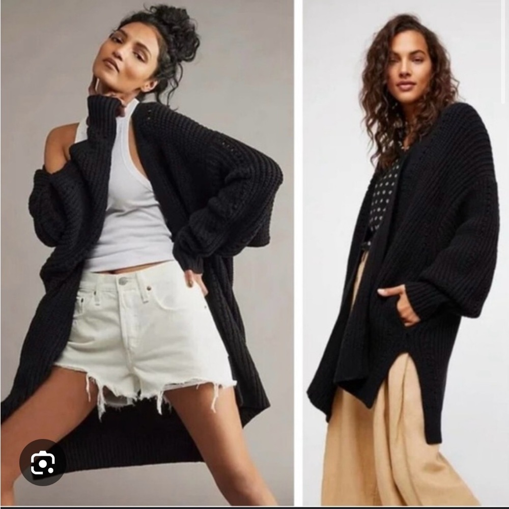 Free People Nightingale chunky knit cardigan